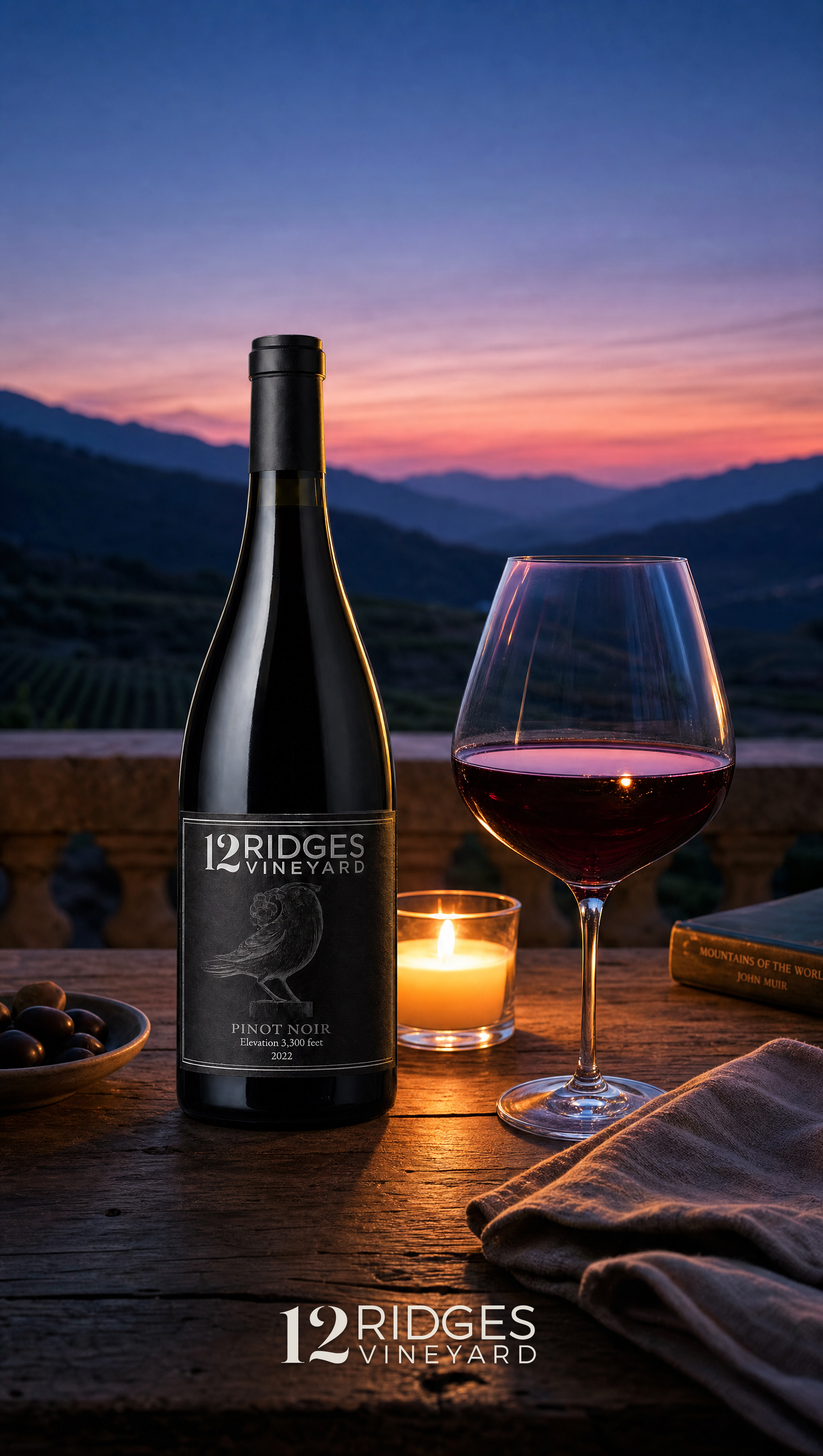 Pinot at dusk